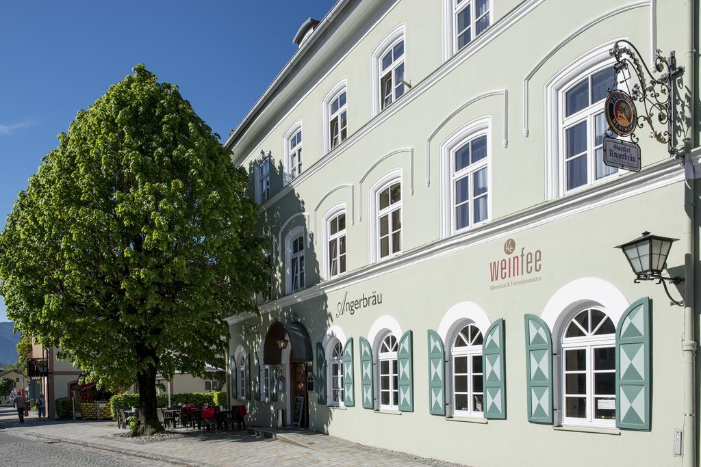 Hotel Angerbraeu Murnau am Staffelsee Bagian luar foto